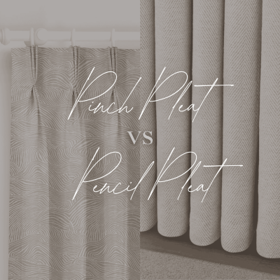 Pinch Pleat vs Pencil Pleat